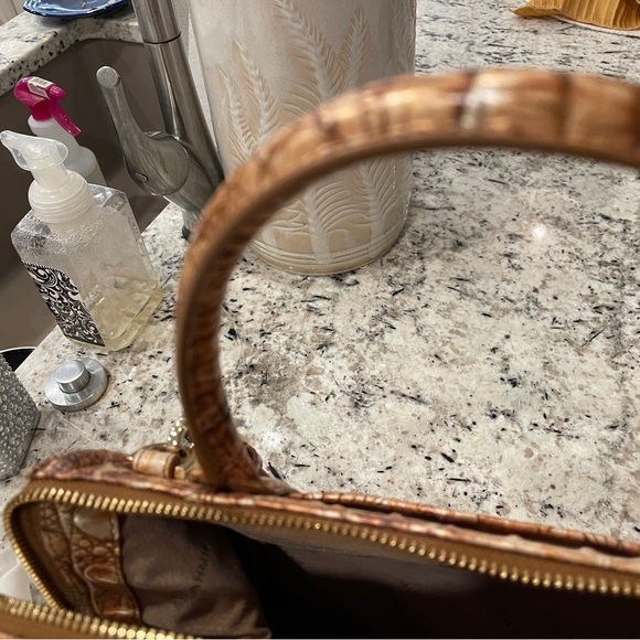 Brahmin Small Caroline Camel Sarfi  melbourne - Picture 7 of 11